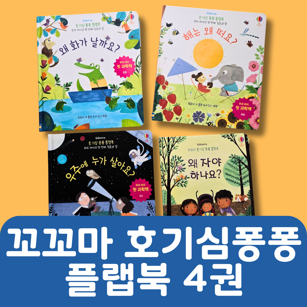 꼬꼬마 호기심퐁퐁 플랩북(4권) #088